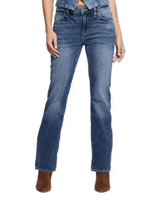 Guess Women's Mid-Rise Sexy Bootcut Jeans