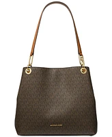 Michael Kors Kensington Large Logo Shoulder Tote