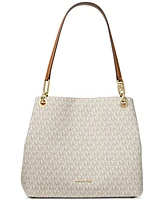 Michael Kors Kensington Large Logo Shoulder Tote