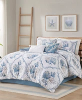 Closeout! Harbor House Pismo Beach Cotton 6-Pc Comforter Set, Full