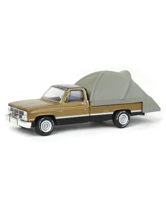 1/64 Gmc Sierra Classic Modern Truck Bed Tent Great Outdoors Series Green light