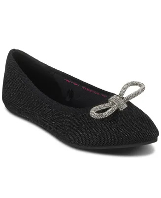 Skechers Women's Cleo Point Bow - Glitzy Haze Skimmer Flats from Finish Line