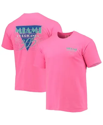 Men's Pink Miami Hurricanes Vice 305 Image One T-shirt