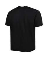 Men's Black Boston Celtics Big and Tall Heart & Soul T-shirt