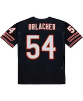 Men's Mitchell & Ness Brian Urlacher Navy Chicago Bears 2004 Authentic Throwback Retired Player Jersey