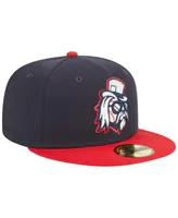 Men's New Era Navy Tulsa Drillers Theme Nights Sound 59FIFTY Fitted Hat