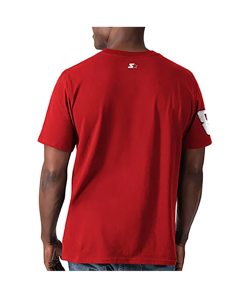 Men's Starter Red Kyle Busch Special Teams T-shirt
