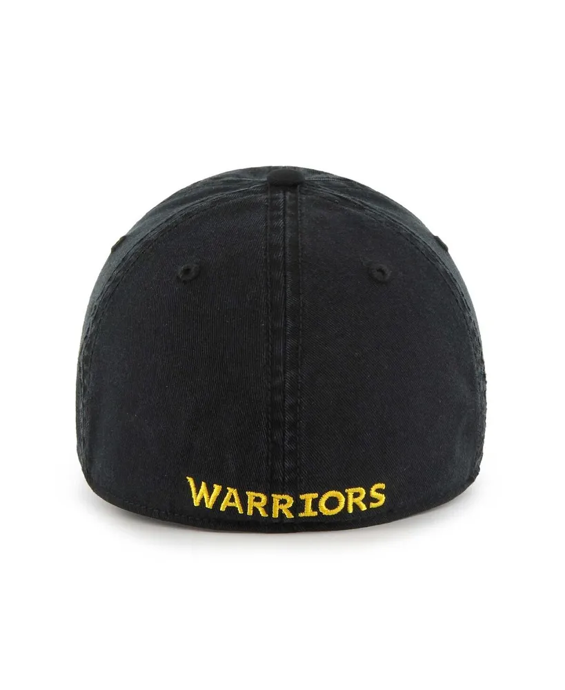 Men's '47 Brand Black Golden State Warriors Classic Franchise Fitted Hat