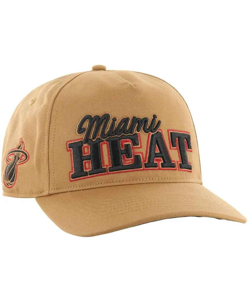 Men's '47 Brand Tan Miami Heat Barnes Hitch Adjustable Hat