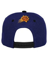 Big Boys and Girls Purple Phoenix Suns Backboard Snapback Hat