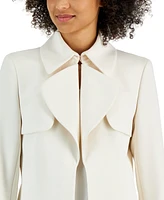 Anne Klein Women's Cascade Collar Blazer