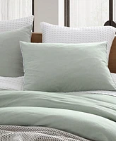 Dkny Pure Washed Linen 3-Piece Duvet Cover Set, Full/Queen