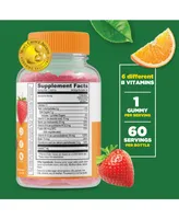 Lifeable Vitamin B Complex 5,000 mcg w/ Vitamin C for Kids Gummies - Energy, Nervous System - Great Tasting Dietary Supplement Vitamins - 60 Gummies