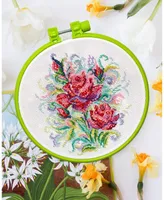 Cross-stitch kit Spring roses - Assorted Pre