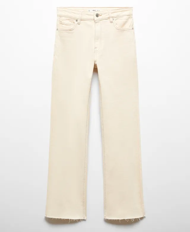 Maternity Full-Panel Cropped Flare Jeans