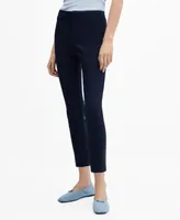 Mango Women's Crop Skinny Pants