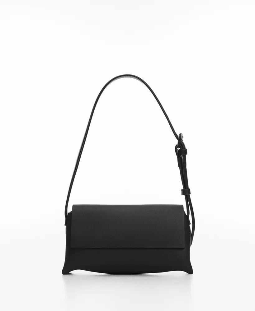 Mango Women's Strap Detail Shoulder Bag