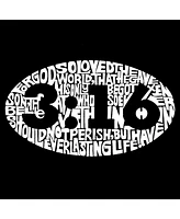 John 3:16 - Big Boy's Word Art Crewneck Sweatshirt