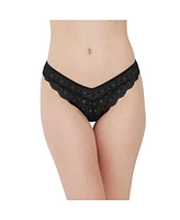 Women's Smitten Eyelet Lace High Cut Chikini