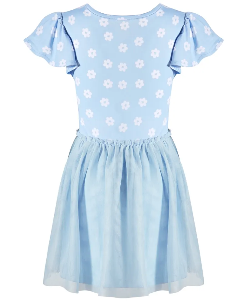 Epic Threads Little Girls Mini Love Flower Tutu Dress, Created for Macy's