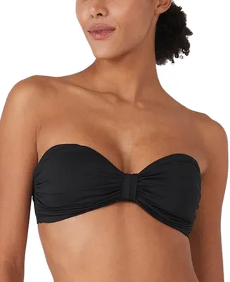 kate spade new york Women's Bandeau Bow Bra Convertible Bikini Top