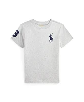 Polo Ralph Lauren Toddler and Little Boys Big Pony Cotton Jersey T-shirt