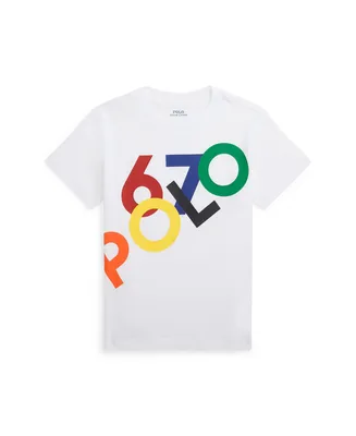 Polo Ralph Lauren Toddler and Little Boys Logo Cotton Jersey T-shirt