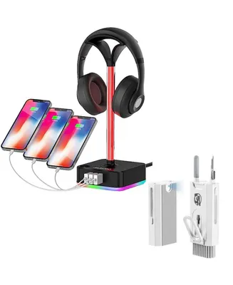 Headphone Stand-Headset Holder With Bolt Axtion Bundle