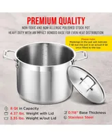 Stockpot - Brushed Stainless Steel