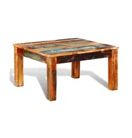 Coffee Table Square Reclaimed Wood