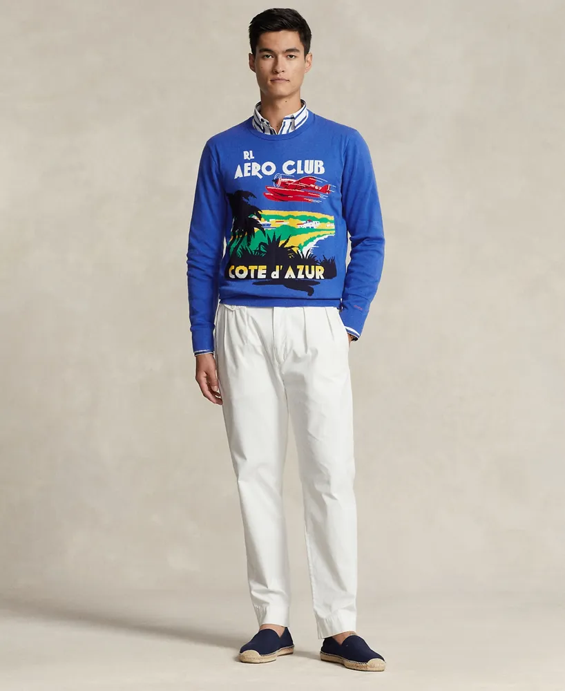 Polo Ralph Lauren Men's Cotton Graphic Sweater