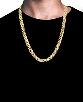 Blackjack Men's Wheat Link 24" Chain Necklace Stainless Steel