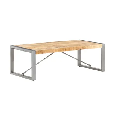 Coffee Table 47.2"x23.6"x15.7" Rough Mango Wood