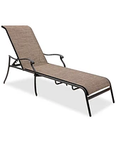 Wythburn Mix and Match Filigree Sling Outdoor Chaise Lounge