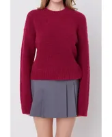 Women's Cozy Round neck Sweater