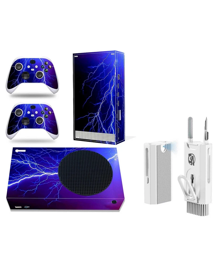 Skin for Xbox Series S, Whole Body Vinyl Decal Protective Cover With Bolt Axtion Bundle