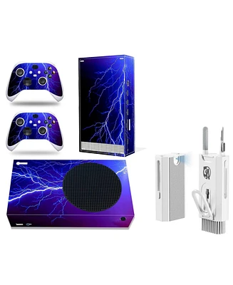 Skin for Xbox Series S, Whole Body Vinyl Decal Protective Cover With Bolt Axtion Bundle