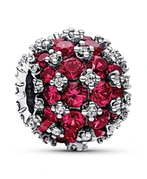 Pandora Sterling Silver with Crystal Charm