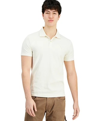 Guess Men's Nolan Triangle Logo Polo Shirt