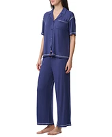 Splendid Women's 2-Pc. Notched-Collar Pajamas Set