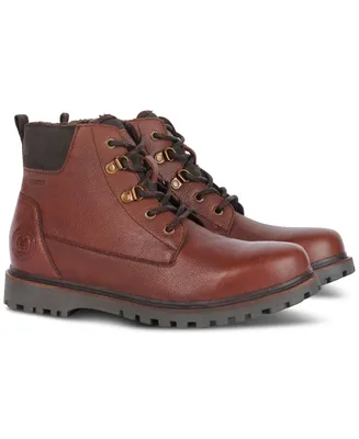 Barbour Men's Storr Waterproof Lace-Up Leather Derby Boots