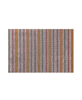 Chilewich Ribbon Stripe Shag Runner 24" x 72"