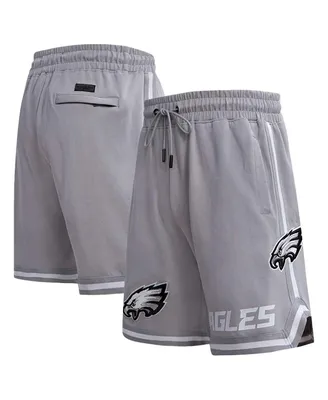Men's Pro Standard Gray Philadelphia Eagles Classic Chenille Shorts