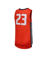 Men's Nike #23 Orange Illinois Fighting Illini Replica Basketball Jersey