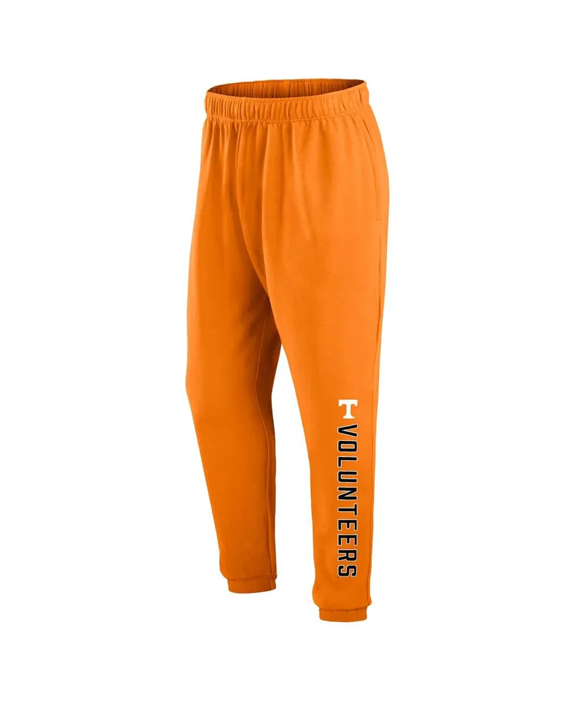 Men's Fanatics Tennessee Orange Volunteers Chop Block Fleece Sweatpants