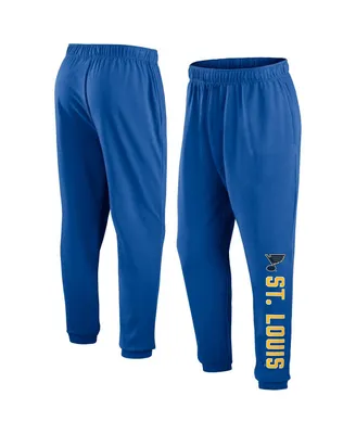 Men's Fanatics Blue St. Louis Blues Chop Block Fleece Sweatpants