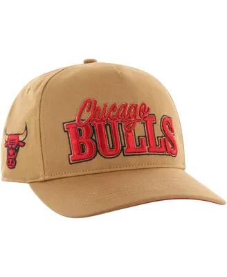 Men's '47 Brand Tan Chicago Bulls Barnes Hitch Adjustable Hat