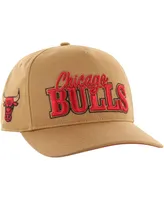 Men's '47 Brand Tan Chicago Bulls Barnes Hitch Adjustable Hat