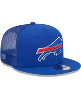 Youth Boys and Girls New Era Royal Buffalo Bills Main Trucker 9FIFTY Snapback Hat