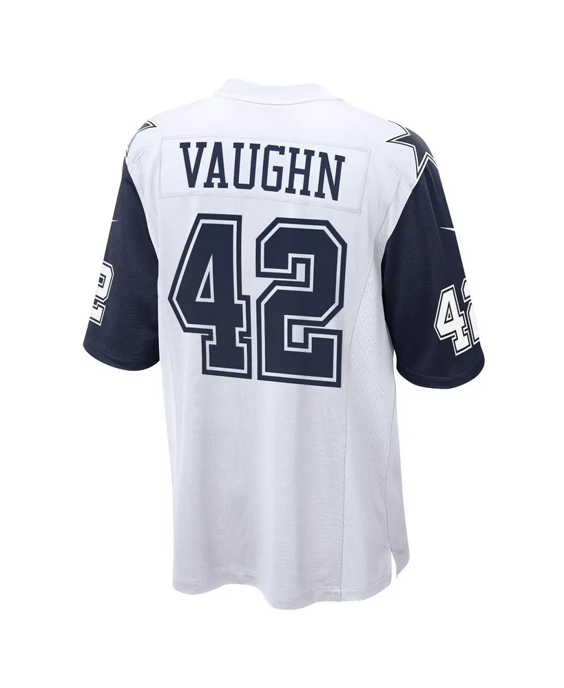 Men's Nike Deuce Vaughn White Dallas Cowboys Alternate Game Jersey